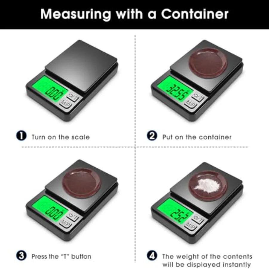 Pocket Digital Jewelry Scale Portable Precision for Gold and More
