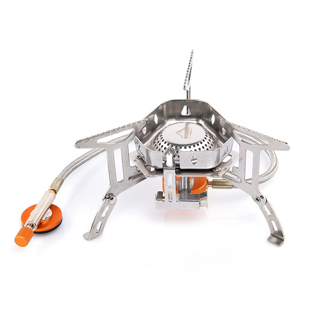Widesea Windproof Gas Burner Stove for Camping and Outdoor Use