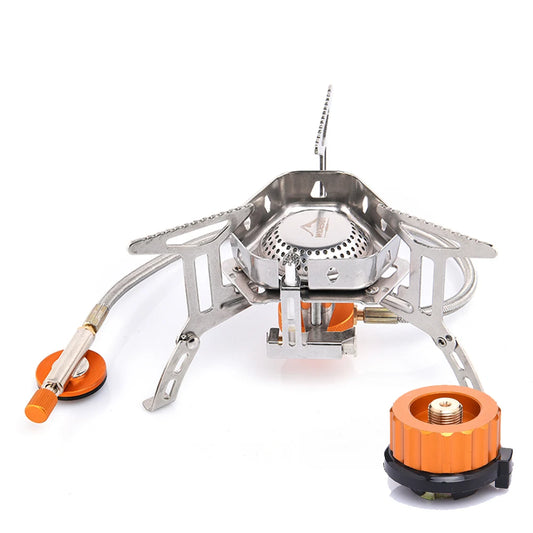 Widesea Windproof Gas Burner Stove for Camping and Outdoor Use