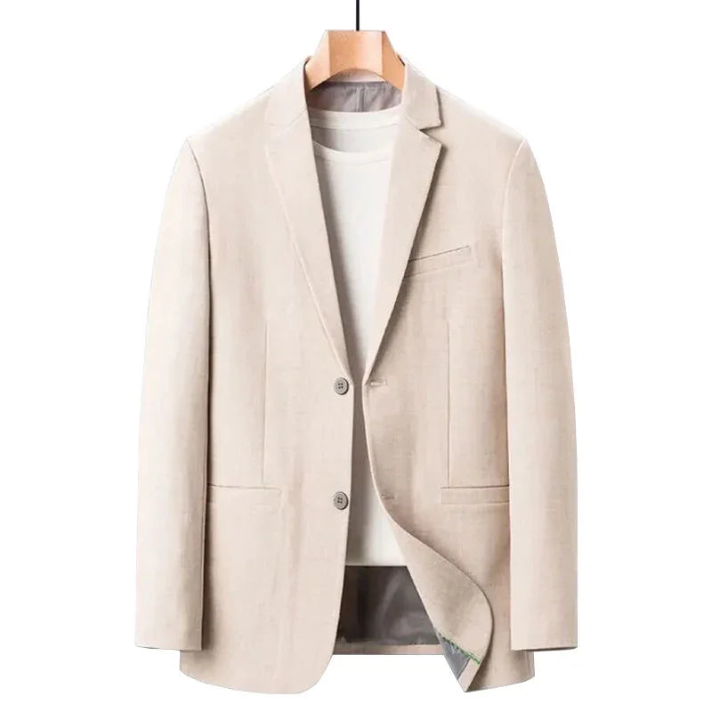 BROWON Spring Brand Young Men Blazers Jacket New Solid Color Blazer for Male Casual Office Clothes Mans New in Suits & Blazers