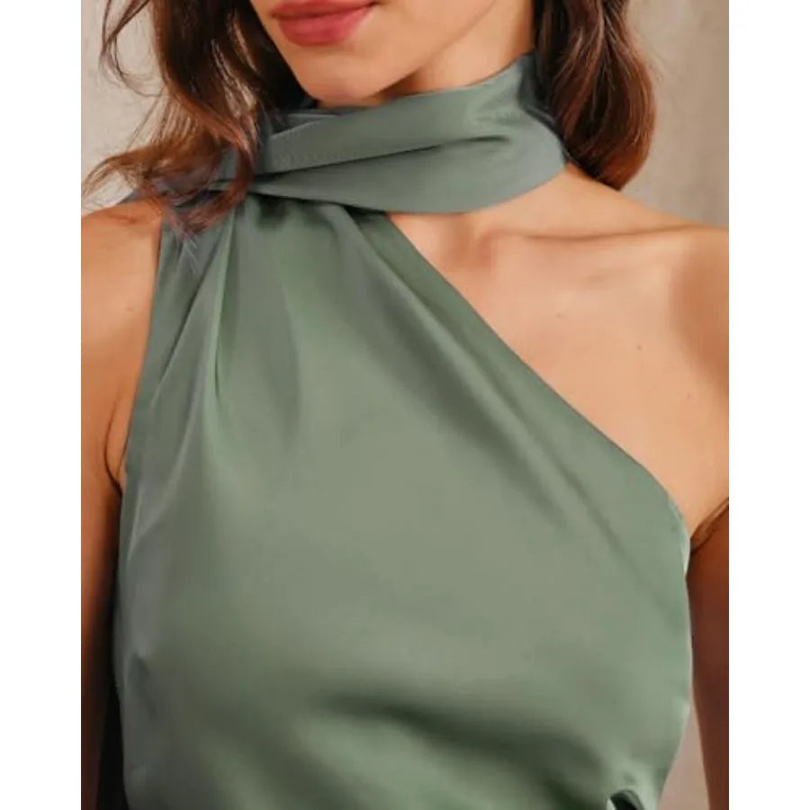 RIHOAS Women's Formal Dress, Elegant Wedding Guest Bridesmaid Cocktail Gown for Spring Summer Garden Party Evening Fiesta
