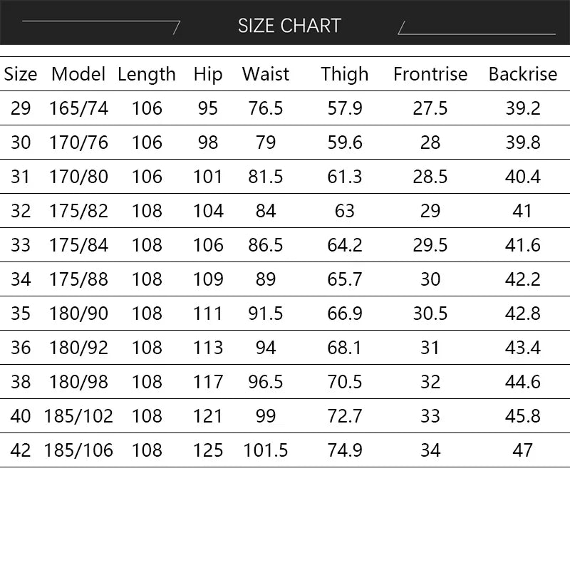 BROWON Men's Straight Fit Breathable Casual Jeans Trousers