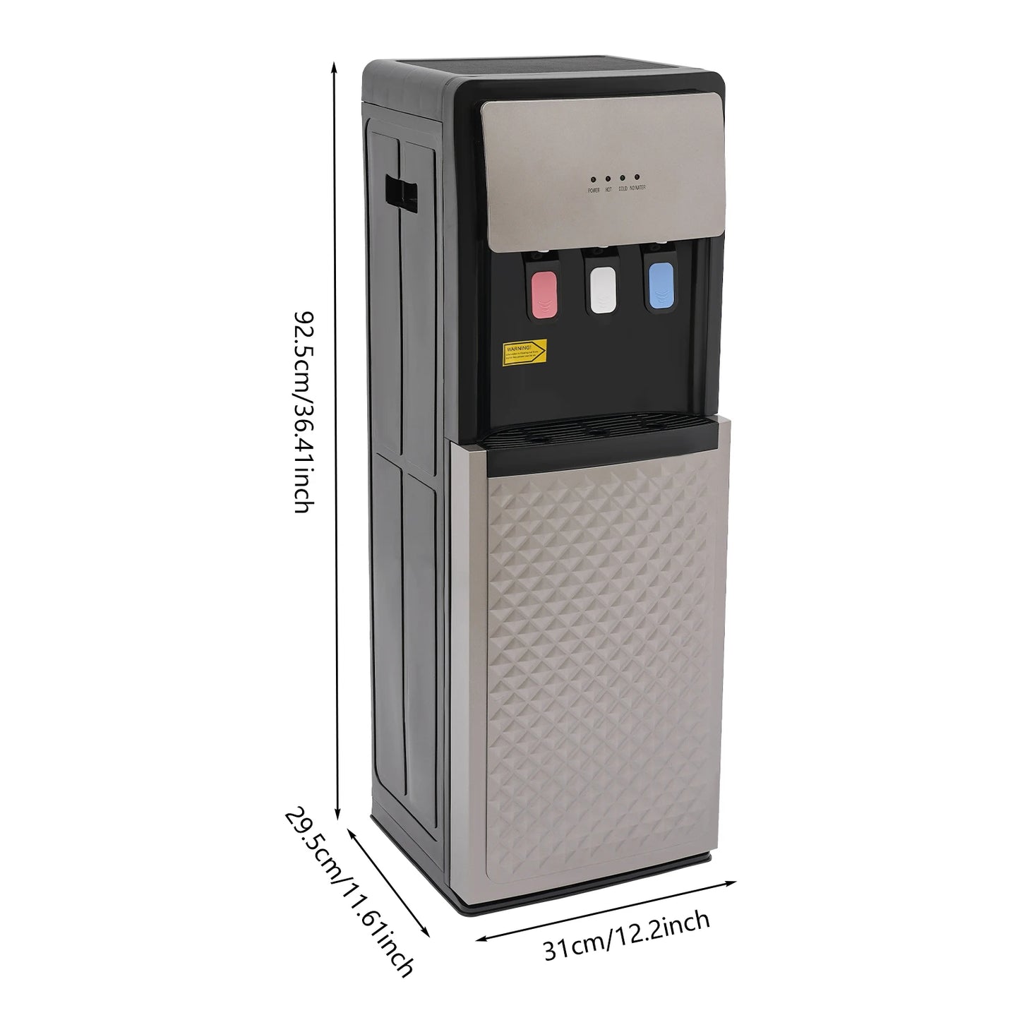 Bymaocar Hot Cold Bottom Loading Water Dispenser For Home