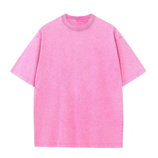 LEDP Men's Heavy Cotton Vintage Washed Oversized T Shirt
