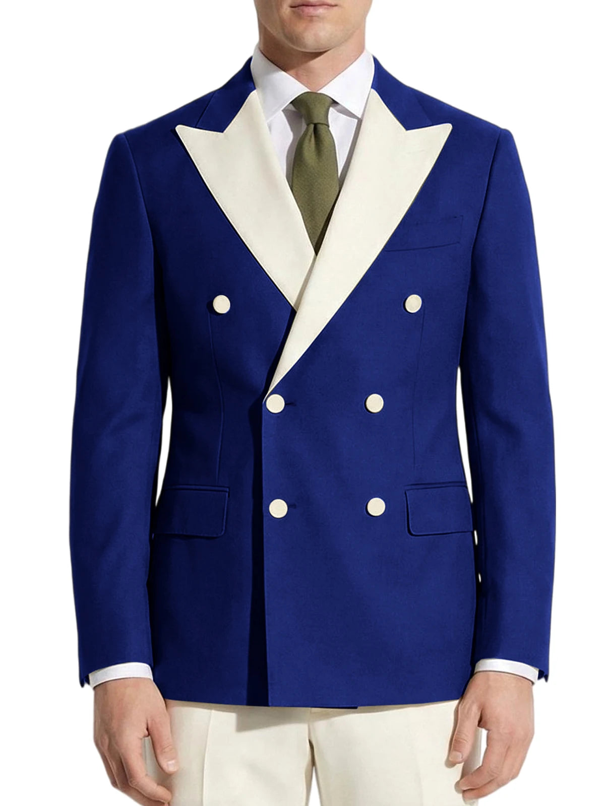 Men's Double Breasted Tuxedo Jacket For Business And Weddings