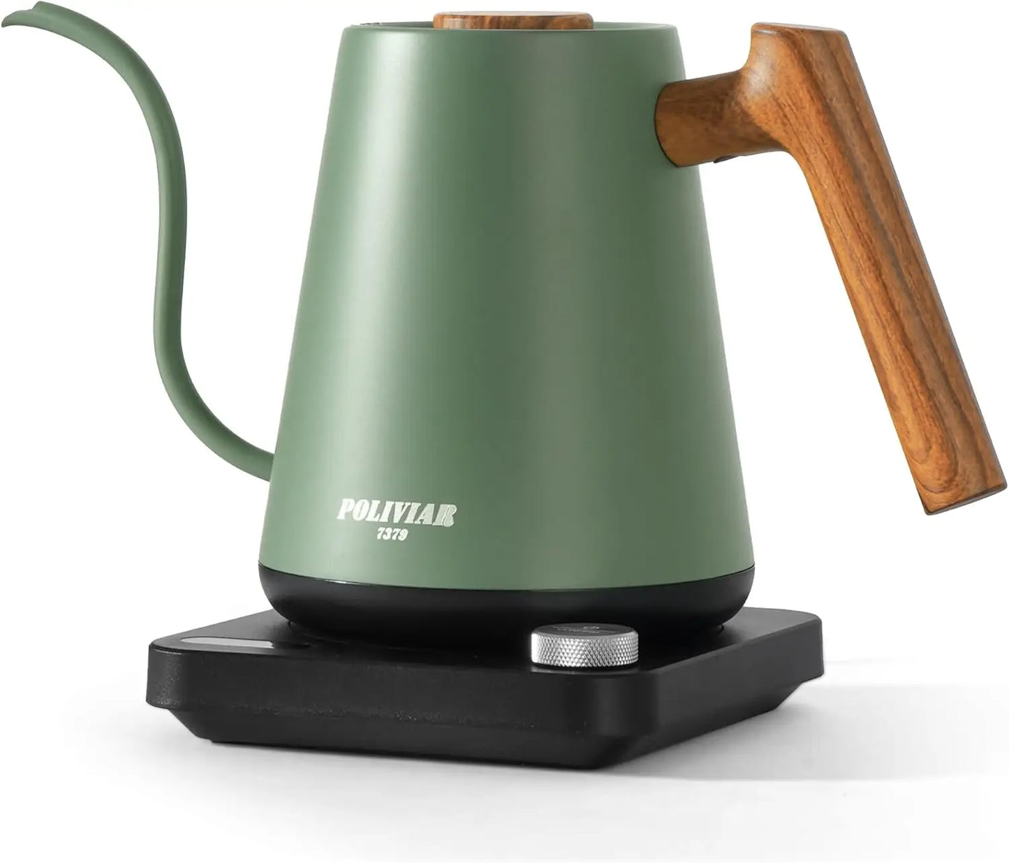 XMSJ Gooseneck Electric Kettle 1350W Stainless Steel Pour Over