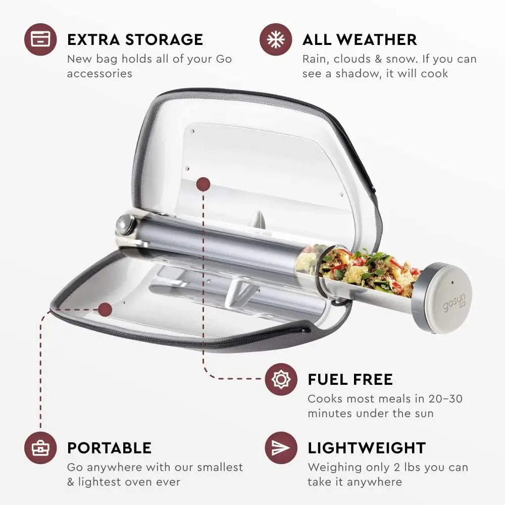 Portable Solar Oven Camping Stove For Outdoor Cooking