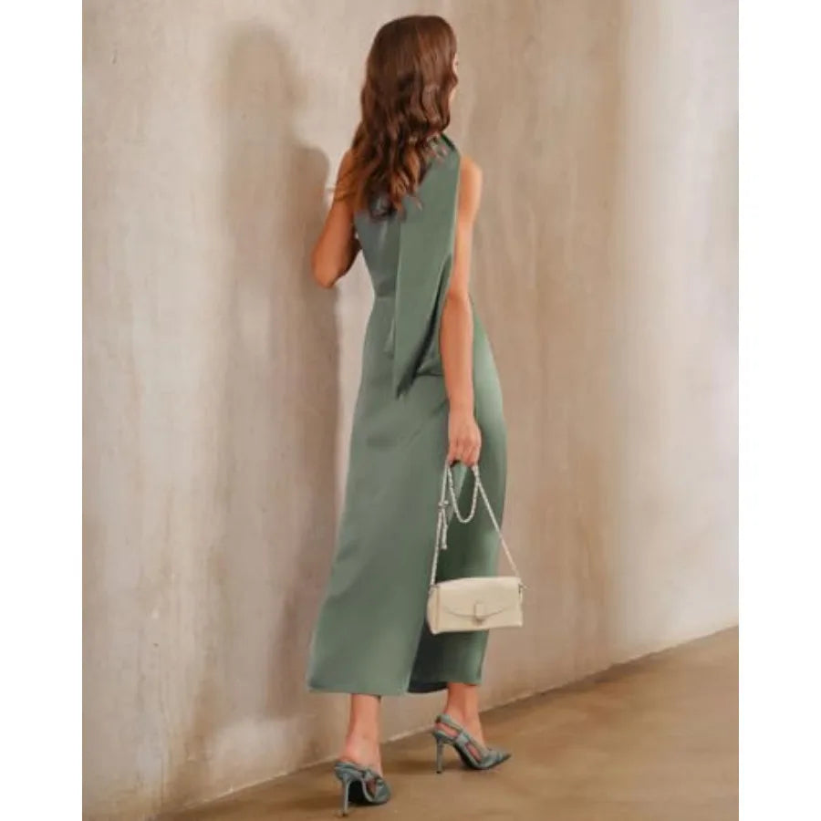 RIHOAS Women's Formal Dress, Elegant Wedding Guest Bridesmaid Cocktail Gown for Spring Summer Garden Party Evening Fiesta