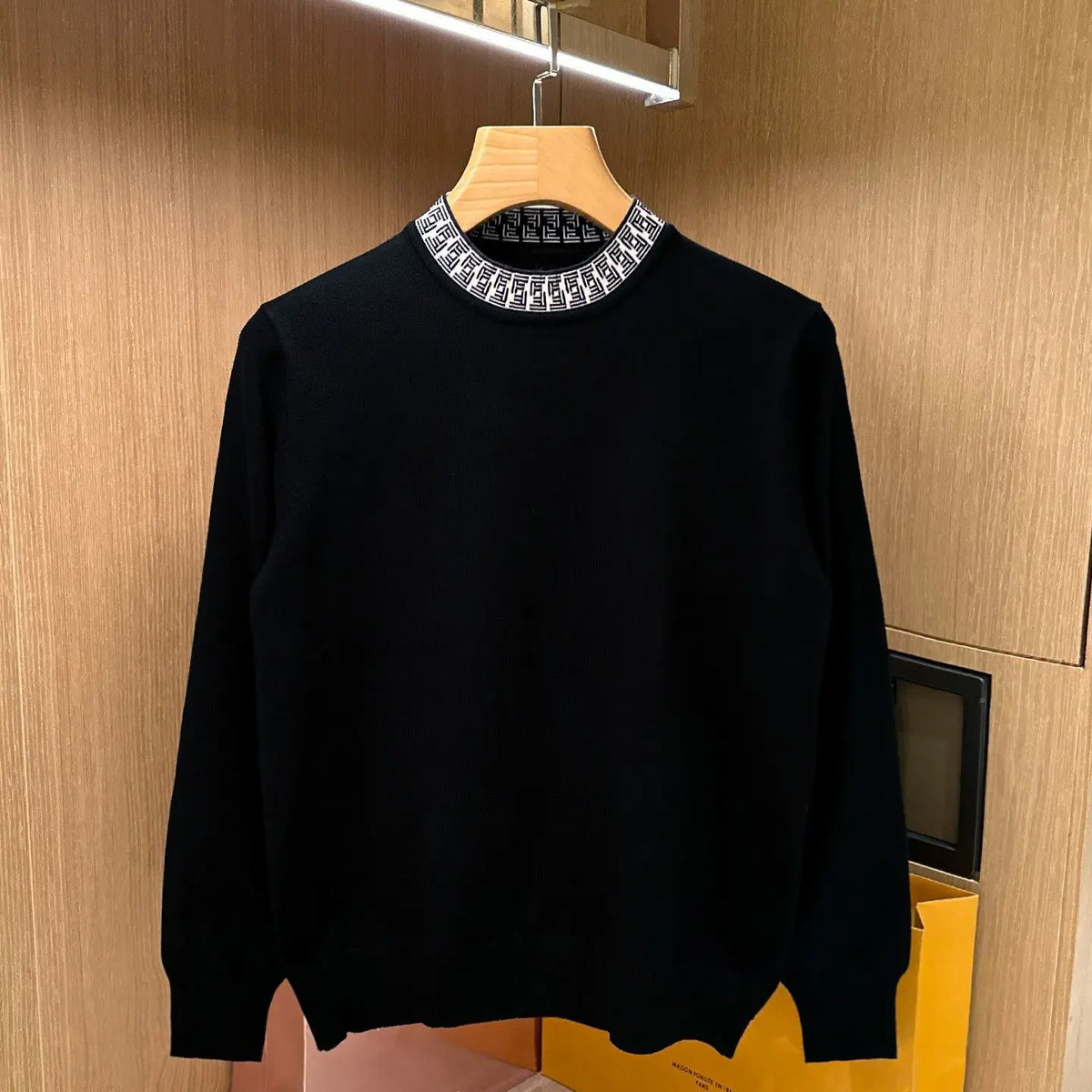 Mens Knit Pullover Sweater O Neck Autumn Winter Casual Wear