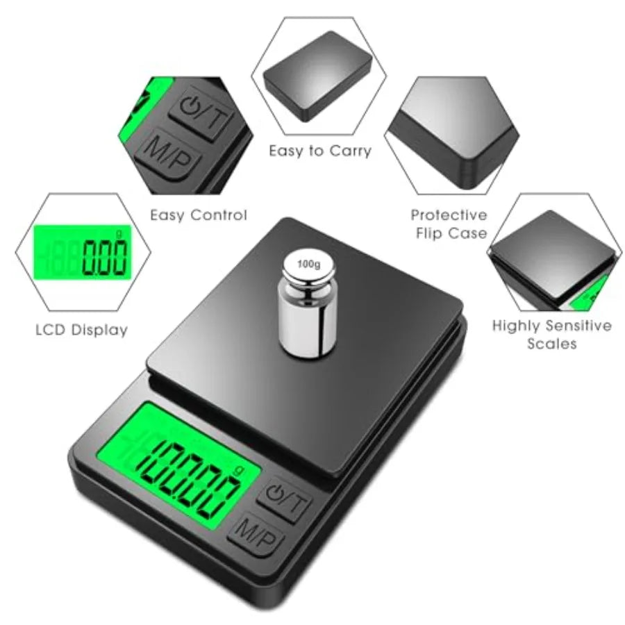 Pocket Digital Jewelry Scale Portable Precision for Gold and More