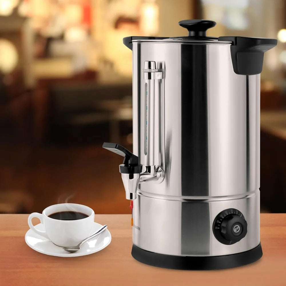 SBPKMARSCT Commercial Coffee Urn Stainless Steel Large Capacity Electric