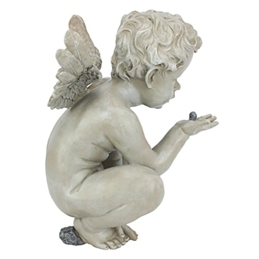 SHXI Cherub Statue For Home Decor Classic Design Elegant