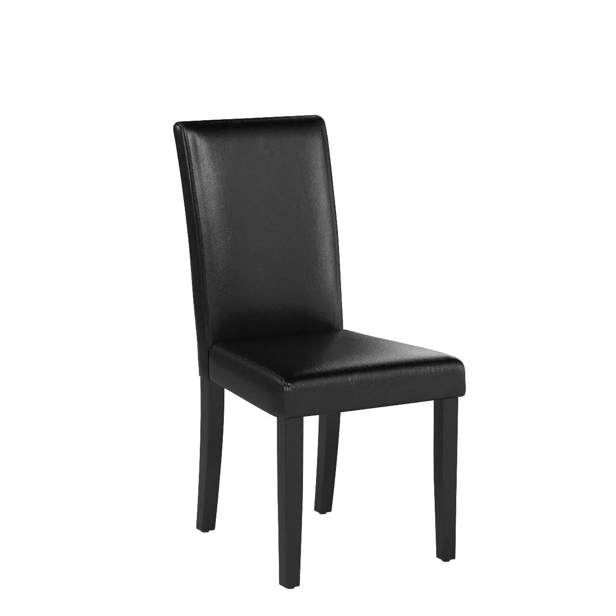 Parsons Dining Chairs Set Of Four With PU Leather Upholstery