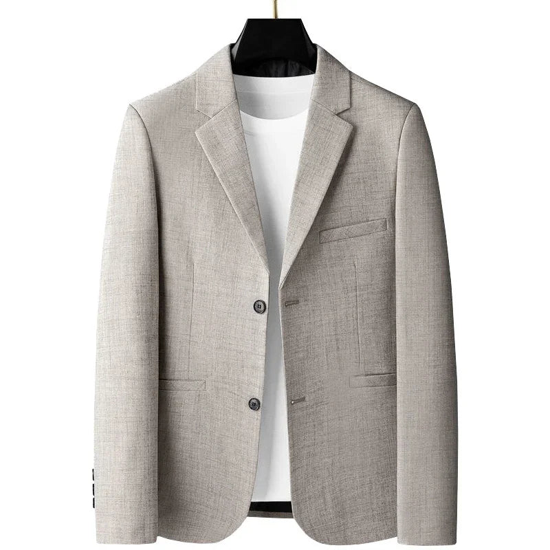 BROWON Spring Brand Young Men Blazers Jacket New Solid Color Blazer for Male Casual Office Clothes Mans New in Suits & Blazers