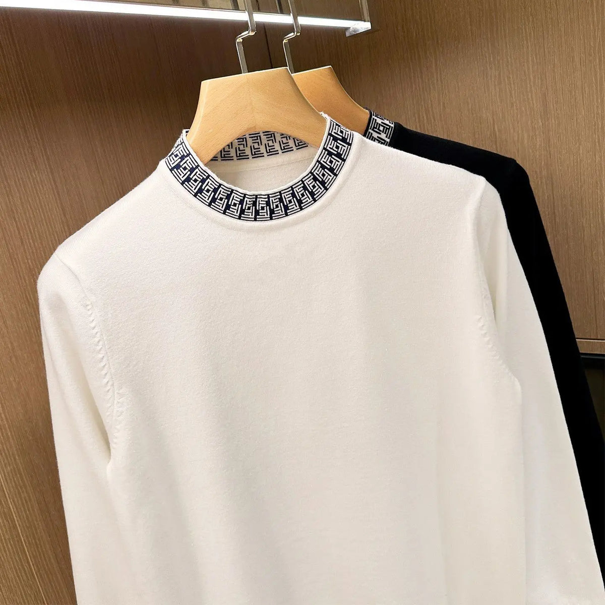 Mens Knit Pullover Sweater O Neck Autumn Winter Casual Wear