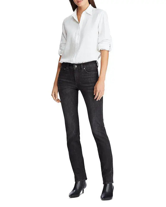 Ralph Lauren | Linen Long Sleeve Collared Button Down Shirt, Regular & Petite