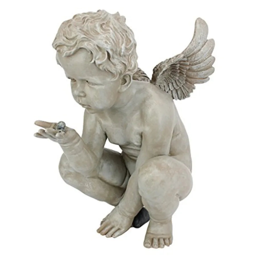 SHXI Cherub Statue For Home Decor Classic Design Elegant