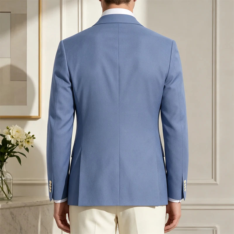Men's Double Breasted Tuxedo Jacket For Business And Weddings