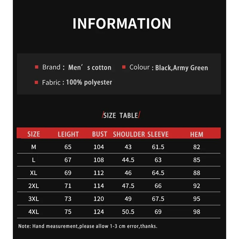 BROWON New Winter Jacket Men Thick Long Sleeve Argyle Hooded Cotton Men Jacket Oversized Plus Velvet Zipper Jacket Parkas Men