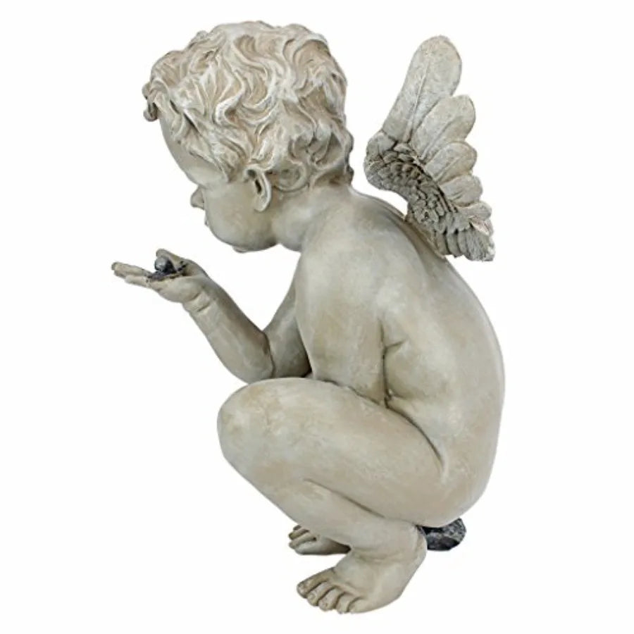 SHXI Cherub Statue For Home Decor Classic Design Elegant