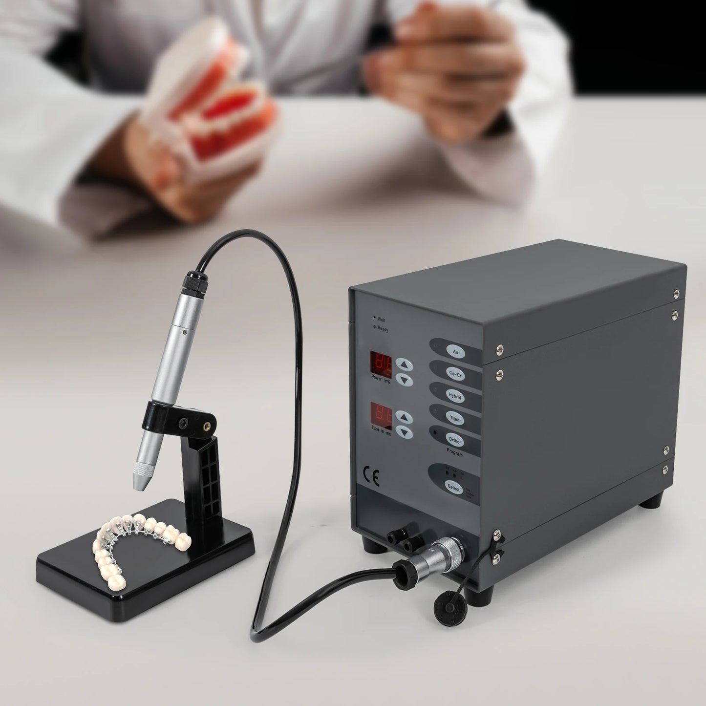 100W Welding Machine Jewelry Welding Machine Permanent Jewelry Welder Kit, Jewelry Welding Machine W/2 Lcd Screens