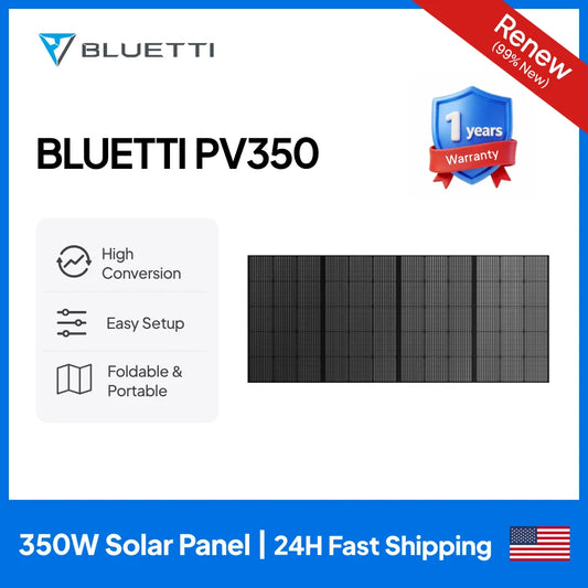 BLUETTI 350W Foldable Solar Panel For AC200P AC200MAX EB150