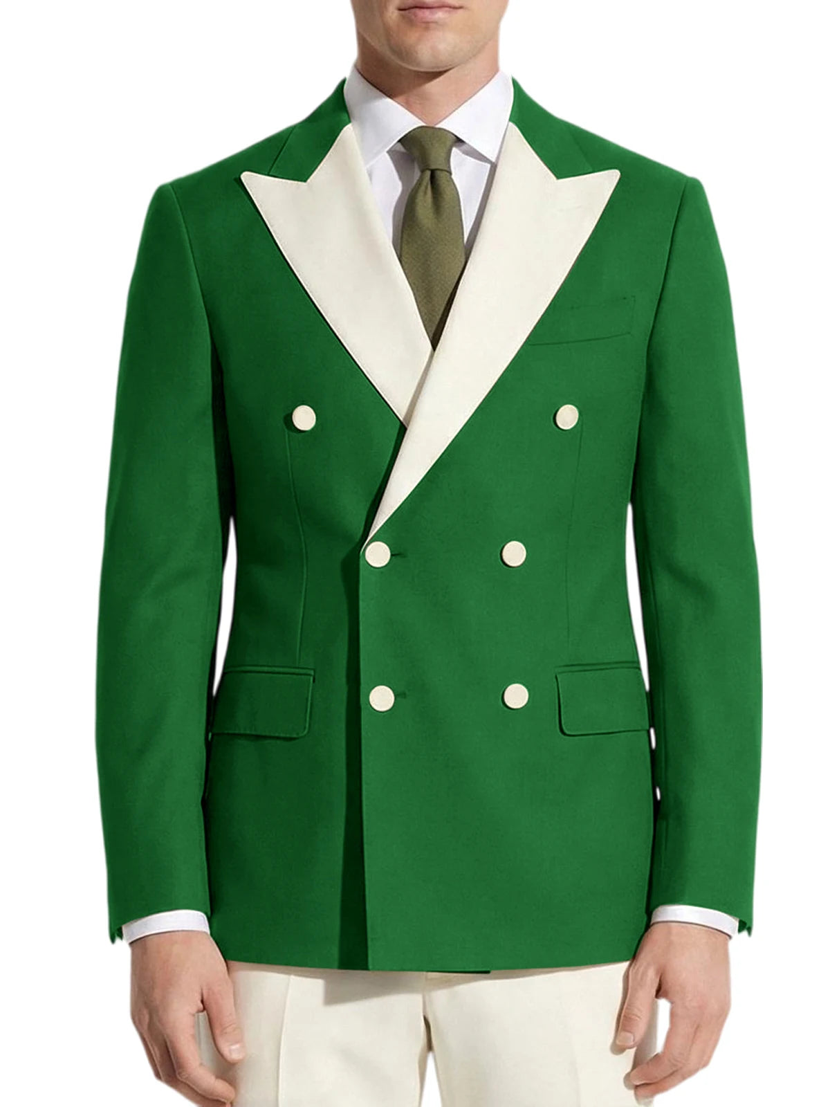 Men's Double Breasted Tuxedo Jacket For Business And Weddings