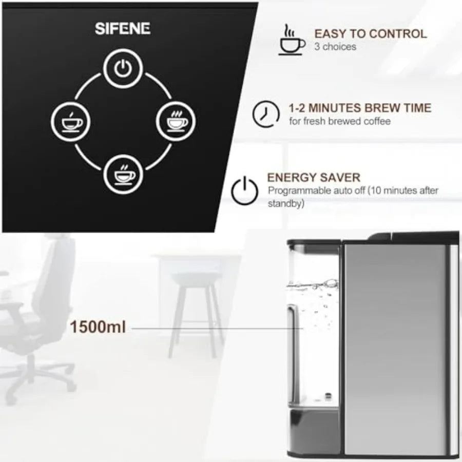 IOSN 3 In 1 Pod Coffee Machine KC101 Single Serve Maker