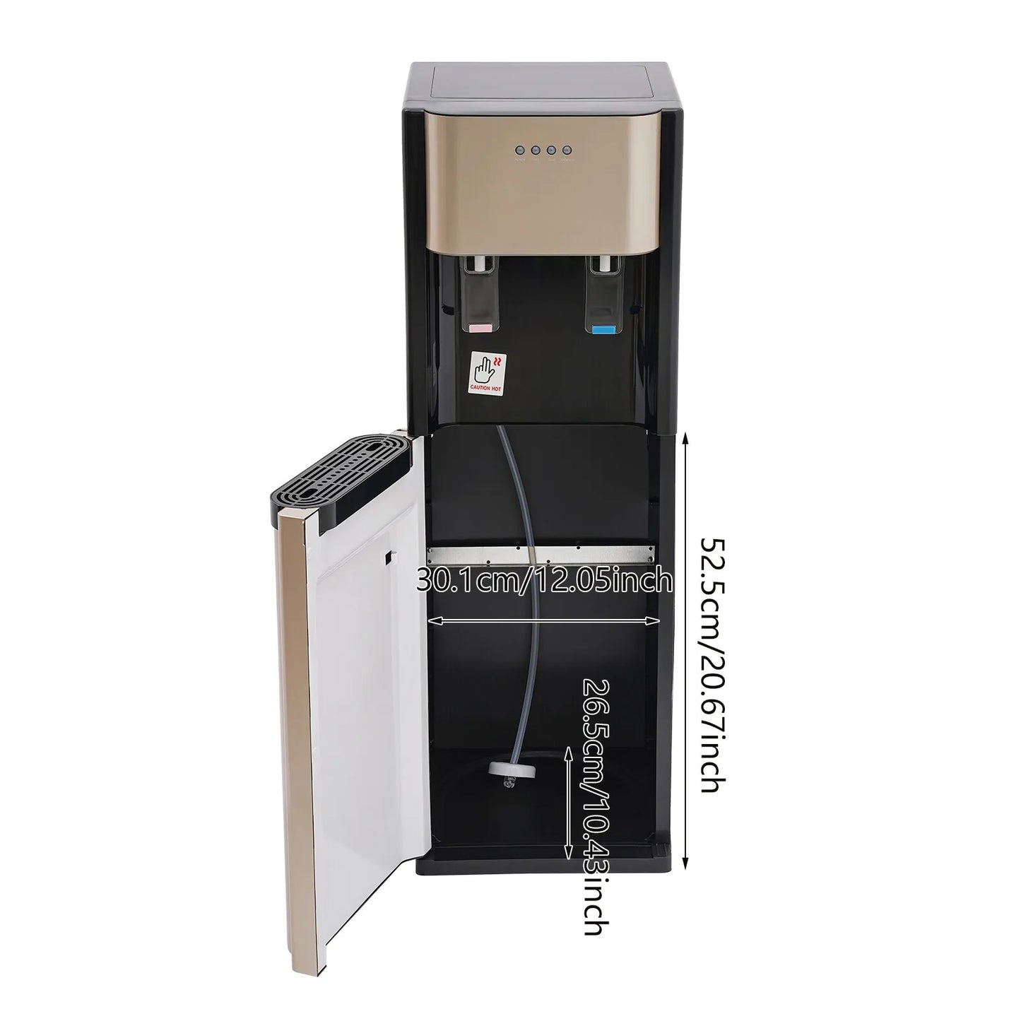 110V Bottom Load Water Cooler Dispenser Hot Cold Drinking Machine