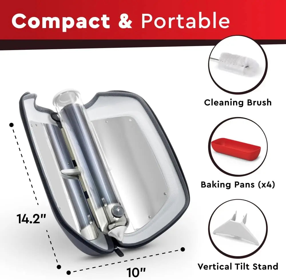 Portable Solar Oven Camping Stove For Outdoor Cooking