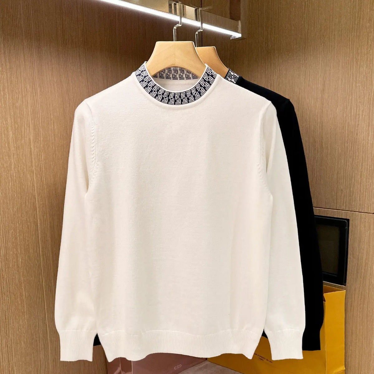 Mens Knit Pullover Sweater O Neck Autumn Winter Casual Wear