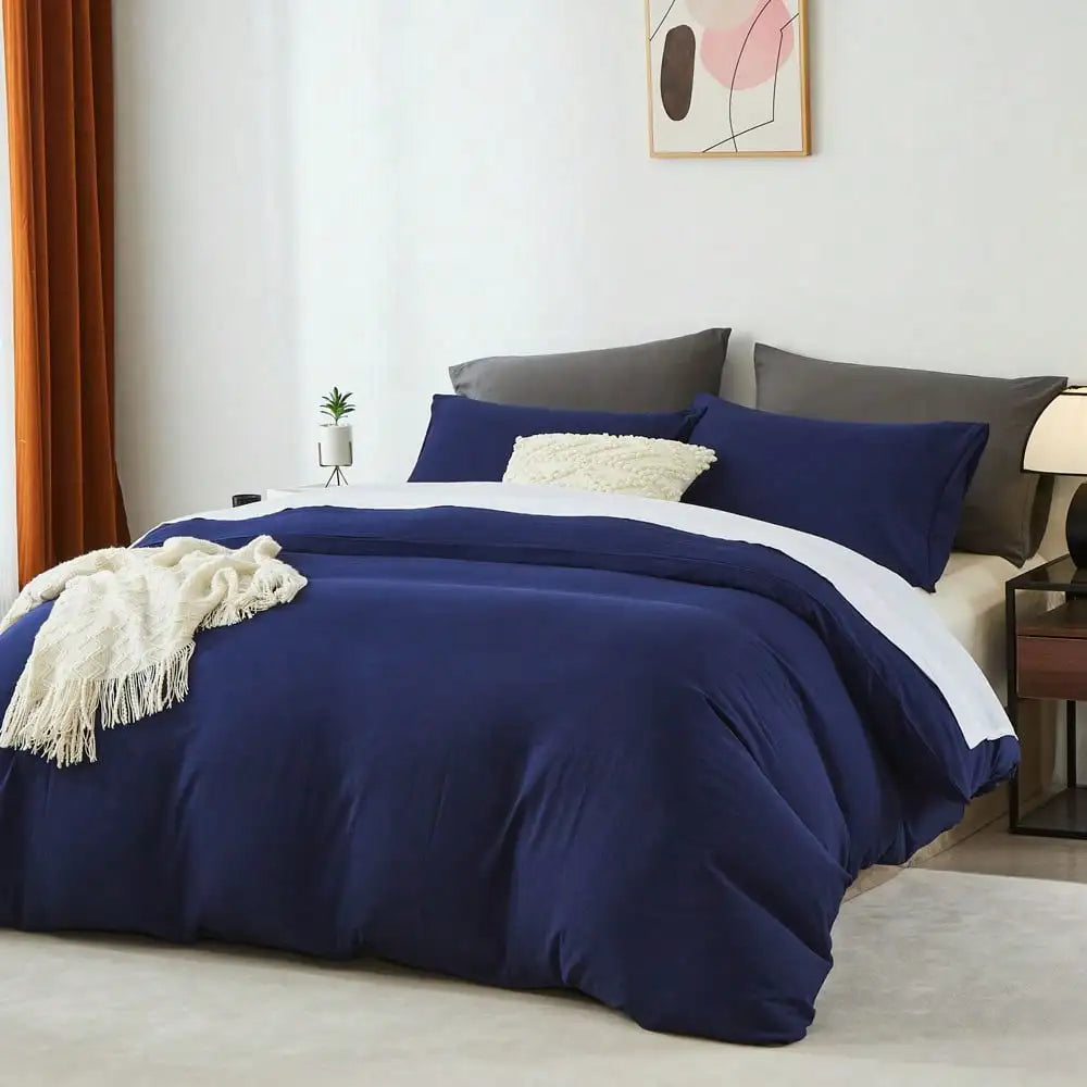 2-3 Piece Summer Duvet Cover Set Without Filler With Pillowcases