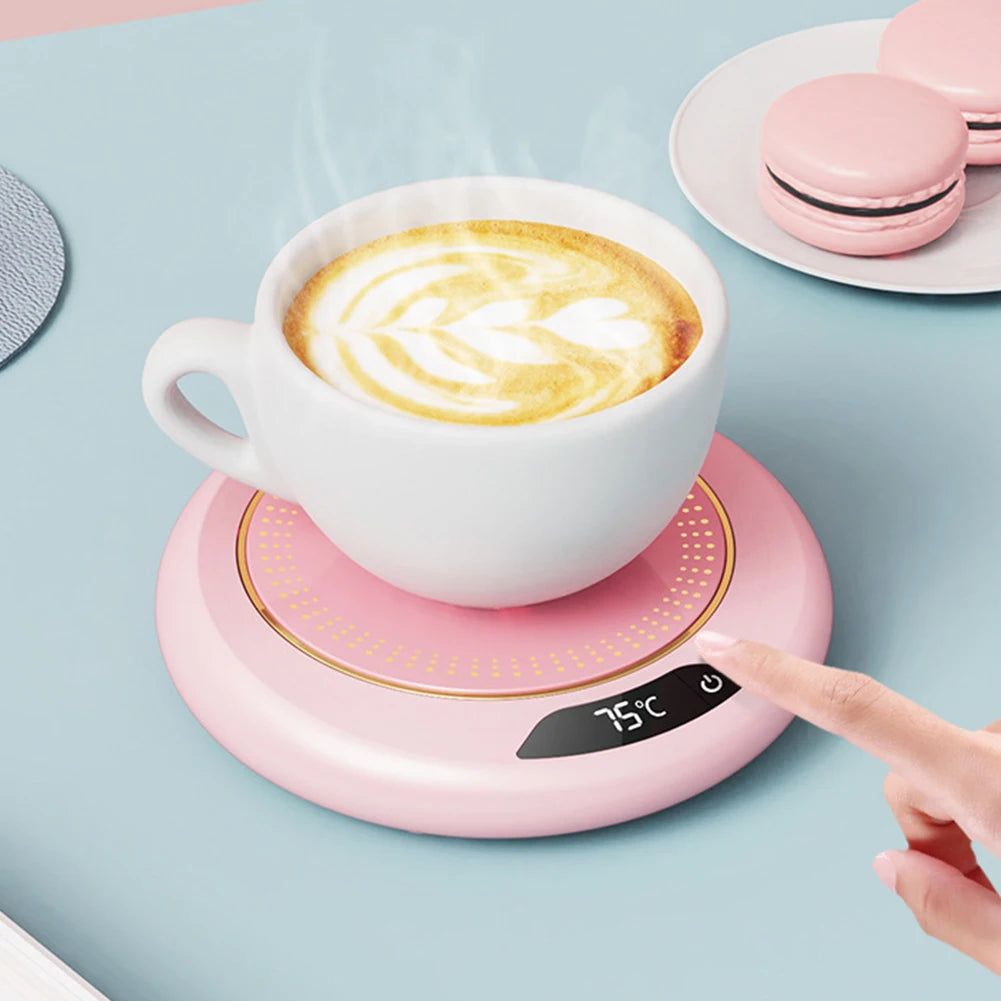 APWIKOGER USB Coffee Mug Warmer 3 Temperature Settings