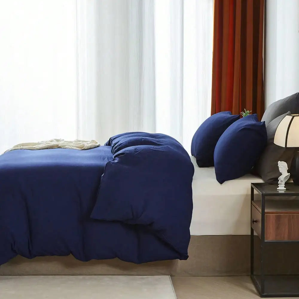 2-3 Piece Summer Duvet Cover Set Without Filler With Pillowcases