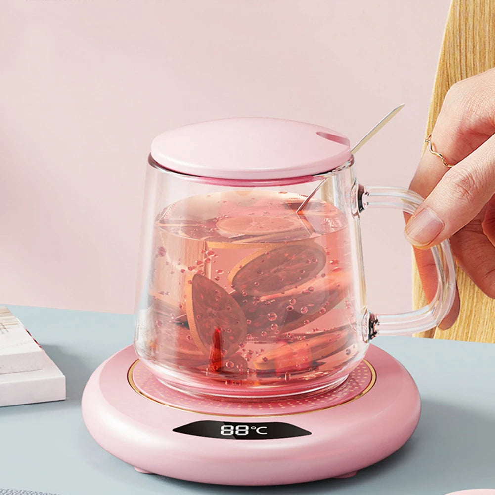 APWIKOGER USB Coffee Mug Warmer 3 Temperature Settings