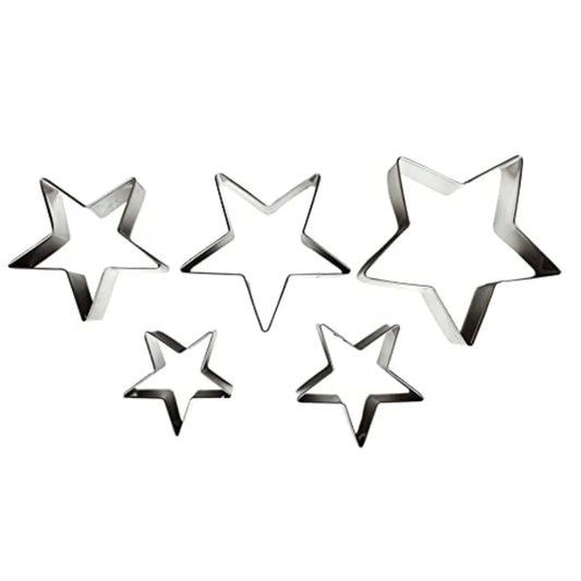 YAO HUI HUANG Stainless Fondant Cake Mold Star Cookie Cutters