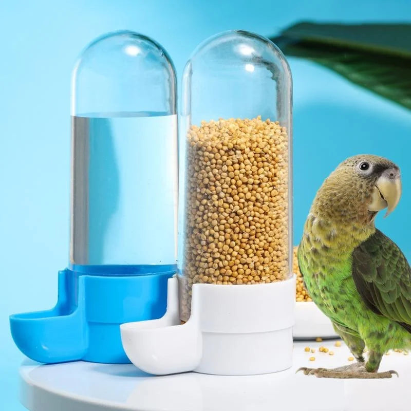 Automatic Hanging Pet Feeder and Water Dispenser for Birds