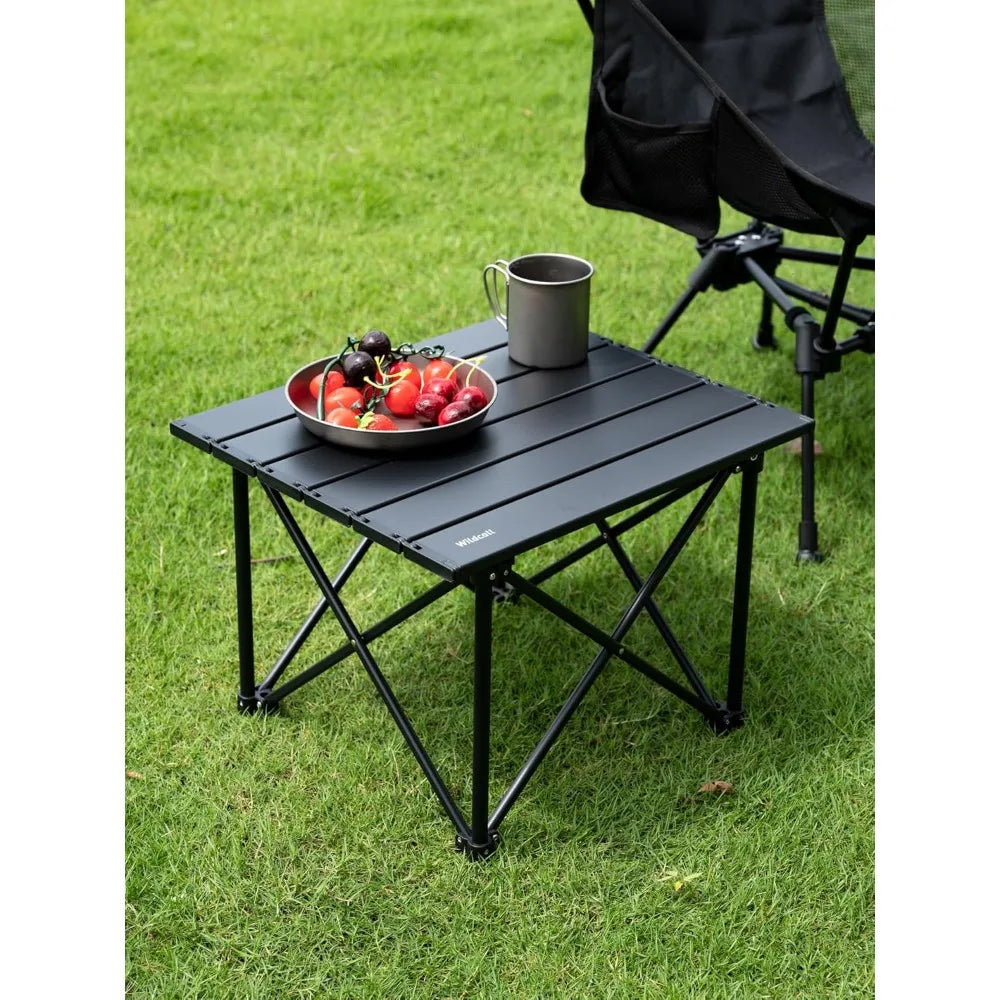 Ultralight Compact Aluminum Folding Camp Table for Outdoor Picnic BBQ Cooking