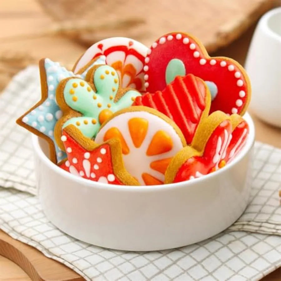 YAO HUI HUANG Stainless Steel Cookie Cutters Set 12 Pieces