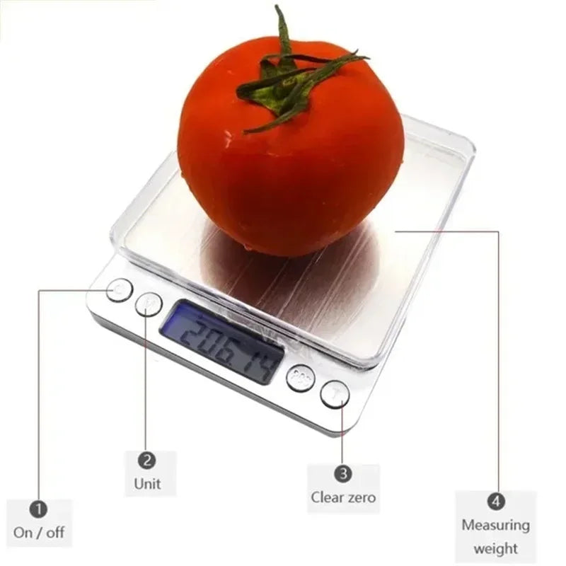 Digital Kitchen Scale With Precision Electronic Balance