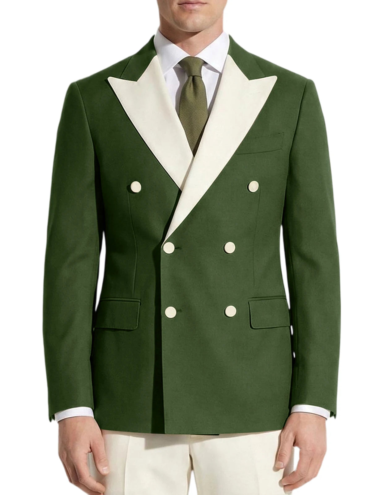 Men's Double Breasted Tuxedo Jacket For Business And Weddings