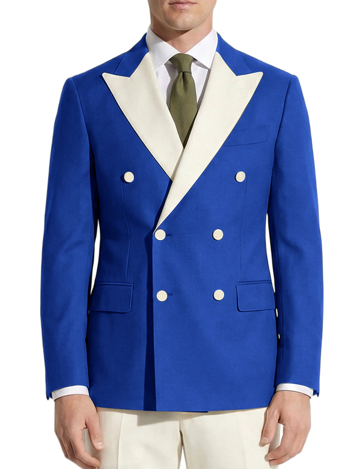 Men's Double Breasted Tuxedo Jacket For Business And Weddings