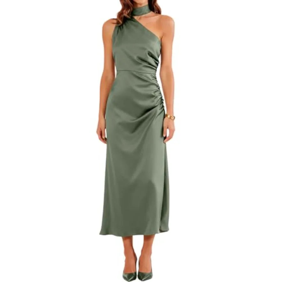 RIHOAS Women's Formal Dress, Elegant Wedding Guest Bridesmaid Cocktail Gown for Spring Summer Garden Party Evening Fiesta