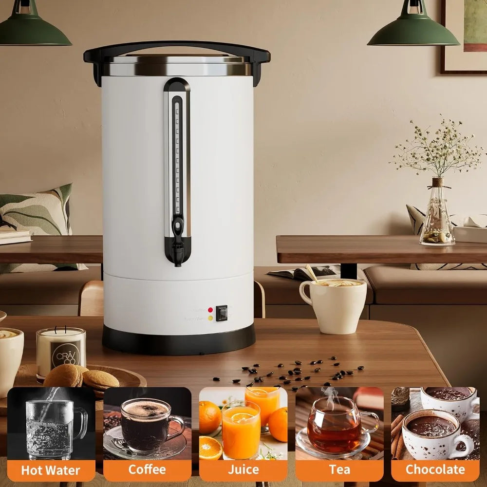 LEISULIF Electric Commercial Coffee Urn Stainless Steel