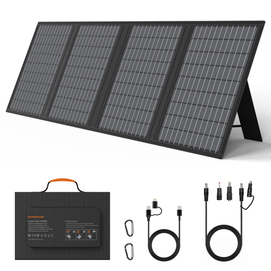 MHPOWOS 18V Portable Solar Charger Foldable 60W 45W Panel