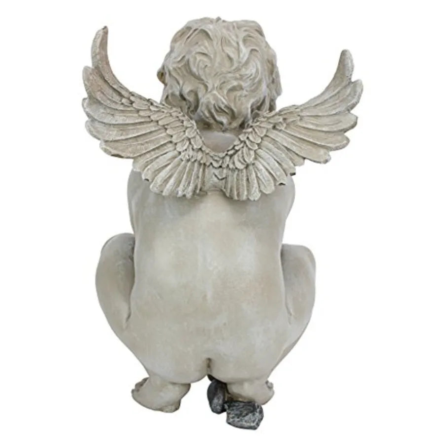 SHXI Cherub Statue For Home Decor Classic Design Elegant